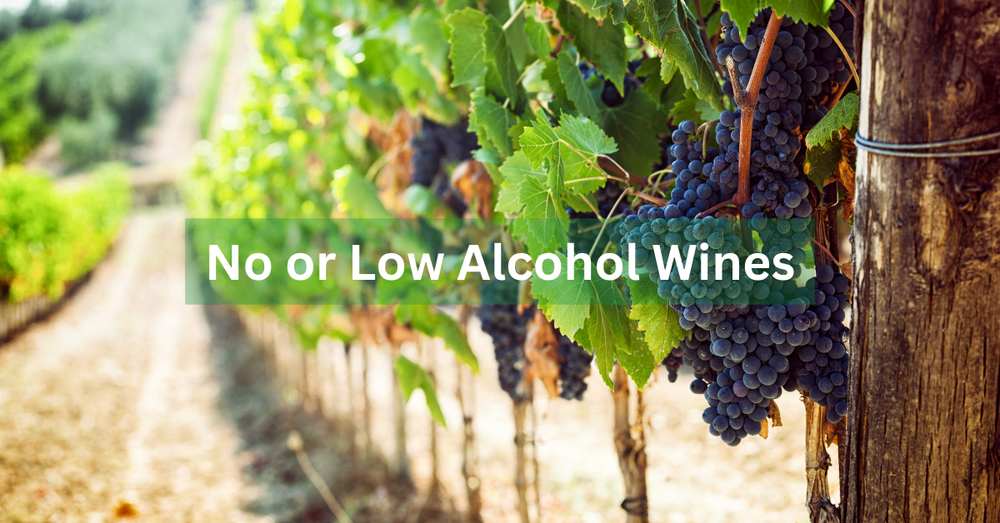 No or Low Alcohol Wines